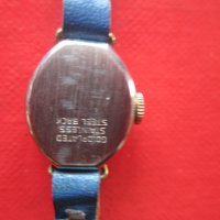 Позлатен швейцарски часовник Хабман, снимка 4 - Дамски - 33102450