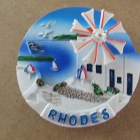 3D магнит от остров Родос, Гърция, снимка 2 - Колекции - 43612813