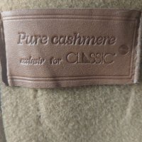 Кашмир. Pure Cashmere Italy Size L Великолепно палто, снимка 6 - Палта, манта - 44011413