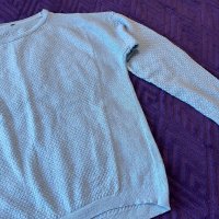 Пуловер в светло синьо-много мека, снимка 3 - Блузи с дълъг ръкав и пуловери - 43901121