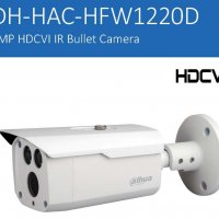 DAHUA HFW1220D Метална Водоустойчива 2.1Mpx 6мм 80 Метра Нощно 4в1 HDCVI, AHD, HDTVI IP67 -40+60°С, снимка 1 - HD камери - 26847701