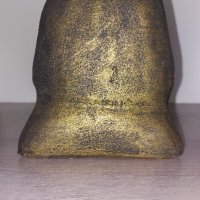 Бюст на египетски фараон. Неизвестен материал. Отлично състояние., снимка 7 - Колекции - 43187954