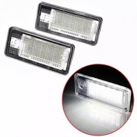 LED плафони за регистрационен номер за Audi A3/ A4/ A5/ A6/ Q7, снимка 5 - Аксесоари и консумативи - 32305539