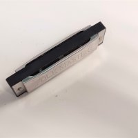 Vintage Suzuki Folk Master Harmonica Key of E - Блус Устна хармоника строй "Е", снимка 4 - Духови инструменти - 38028765