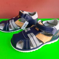 Английски детски сандали естествена кожа-3 цвята, снимка 6 - Детски сандали и чехли - 28299374