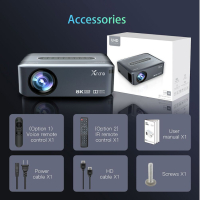 Мултимедиен Проектор + TV Box Xnano X1, LCD + LED, Amlogic T972, 2/16, снимка 8 - Телевизори - 44905533
