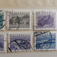 Австрия 1932г. - Пейзажи, снимка 3 - Филателия - 27340027