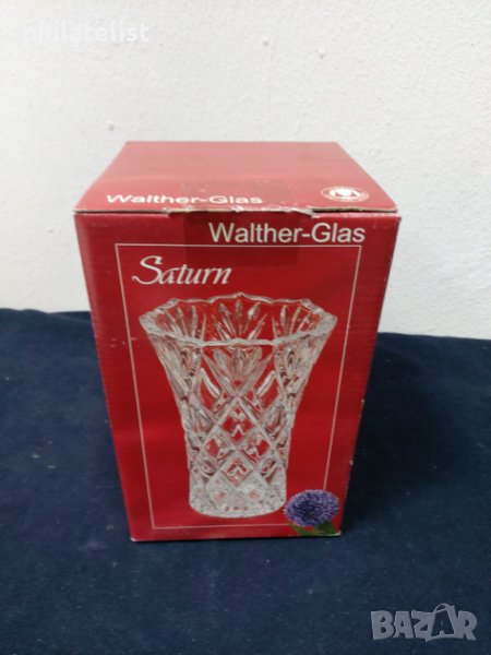 Walther Glas Saturn - Ваза ., снимка 1