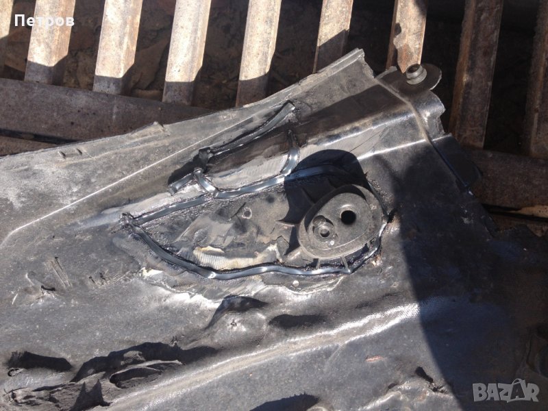 Запояване Заваряване Слепване на пластмасови спойлери брони детайли, снимка 1