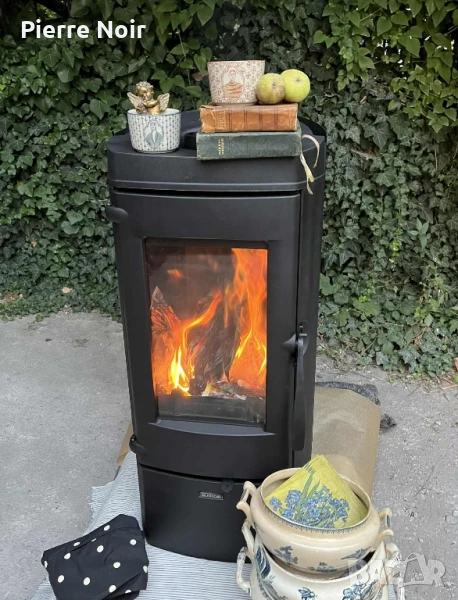 Чугунена печка на дърва 7kW , снимка 1