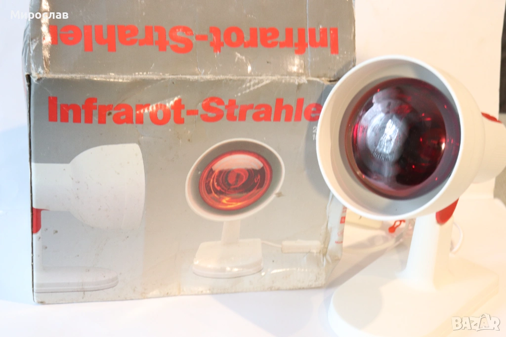  PHILIPS ЛАМПА ЗА НАГРЕВКИ ИНФРАРЕД ИНФРАЧЕРВЕНА ЛАМПА, снимка 1