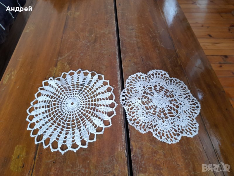 Стара плетена покривка #23, снимка 1