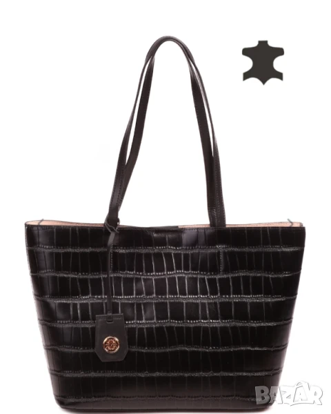 Дамска чанта от естествена кожа, снимка 1