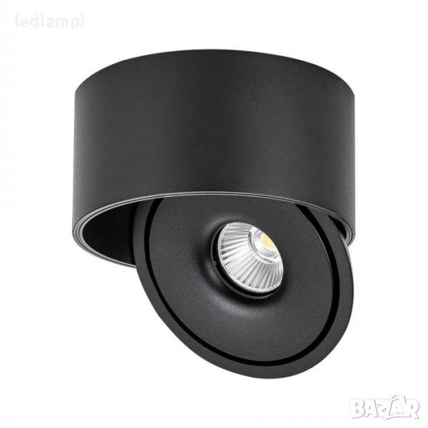 LED Луна COB 30W Открит Монтаж 3в1 Черна, снимка 1