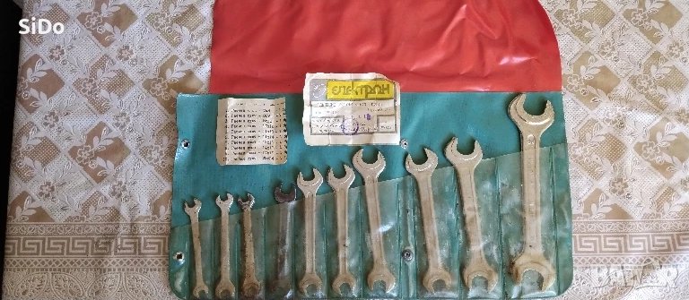  Комплект български гаечни ключове от 1980г произв.в НПИ"Арда"гр.Кърджали, снимка 1