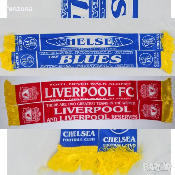 Ливърпул, Челси - Мини Шал - Liverpool FC - Chelsea , снимка 1