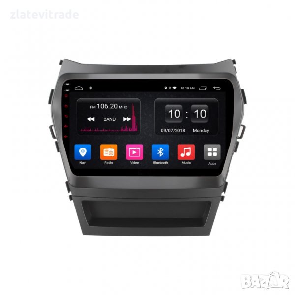 HYUNDAI SANTA FE IX45 2013 - 2017 - 9'' Андроид навигация, 9134, снимка 1