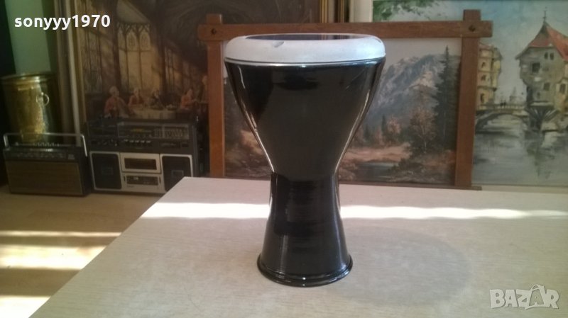 черна метална тарамбука 75лв-внос сирия, снимка 1