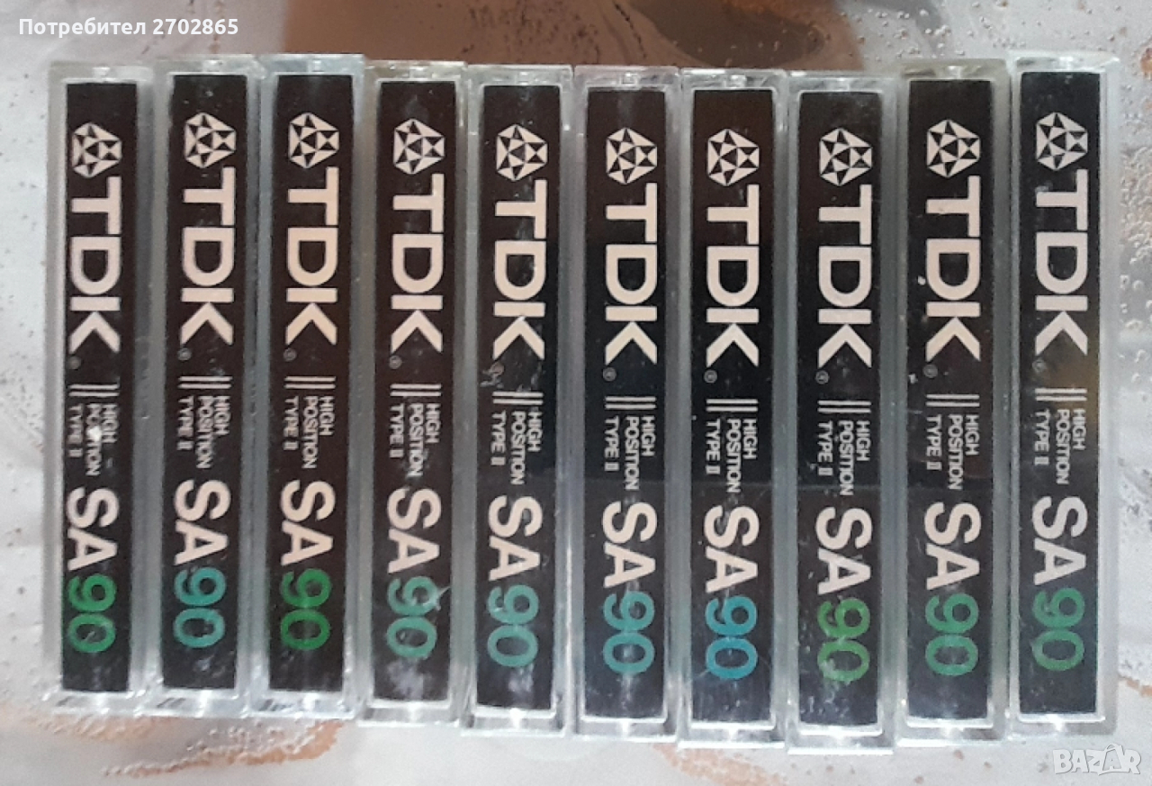 Аудио касети TDK SA  90 мин.-  Хром, снимка 1