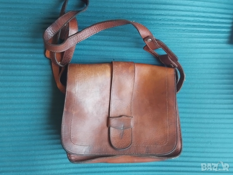 Дамска Чанта Vintage - изцяло естествена кожа, снимка 1