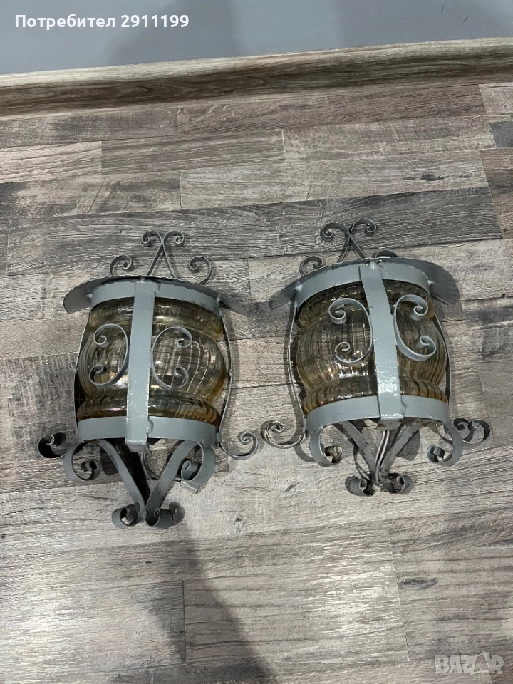 Аплик / ламппа за стена, 2 бр., снимка 1