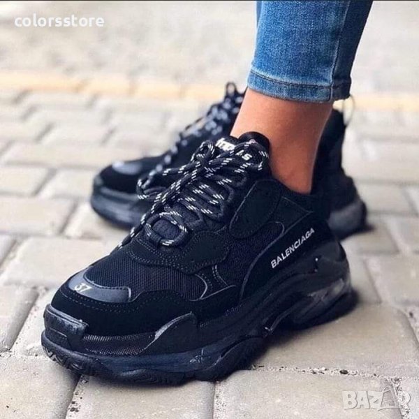 Дамски черни маратонки  Balenciaga  код Br300, снимка 1