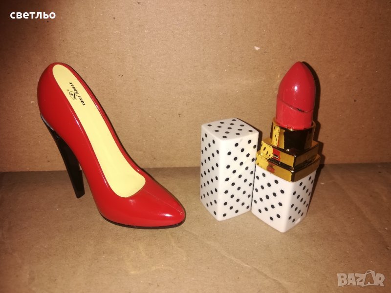 ЗАПАЛКА МЕТАЛНА ЧЕРВИЛО, снимка 1