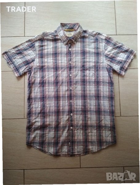 Мъжка риза къс ръкав CAMEL ACTIVE , 100% памук, размер М, снимка 1