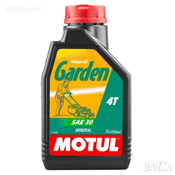 Четиритактово масло за градинска техника MOTUL GARDEN SAE30 4T-1L, снимка 1