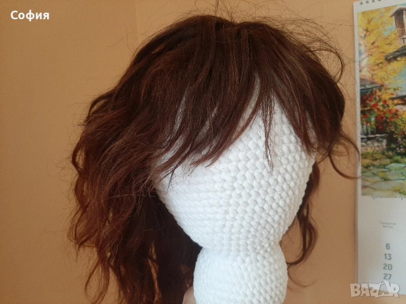 Перука от естествен косъм , снимка 1