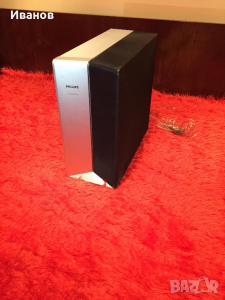 philips sw3357w subwoofer 6ohm-37х36х16см, снимка 1