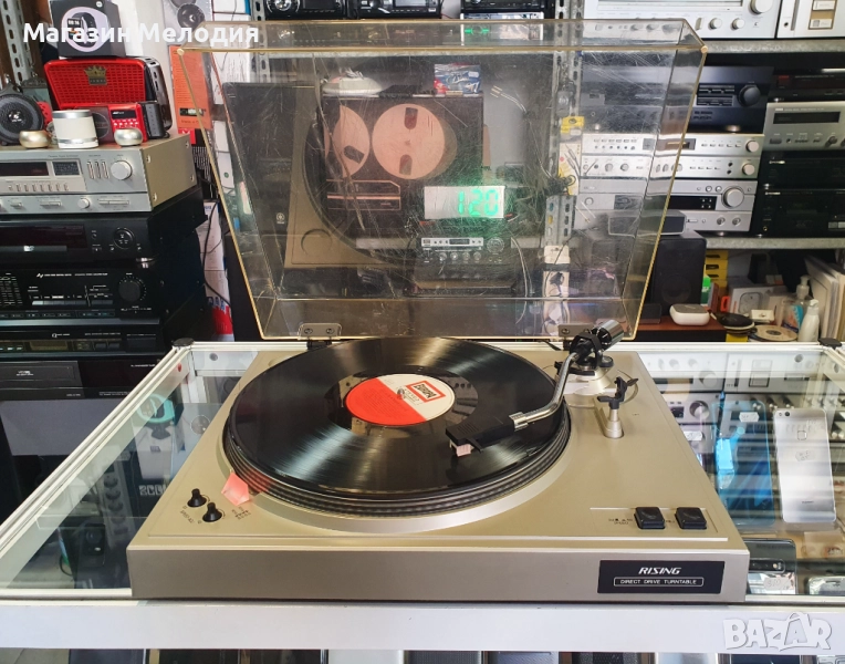💽📻📀🎶Грамофон Direct Drive Rising TH-6000 В отлично техническо и визуално състояние., снимка 1