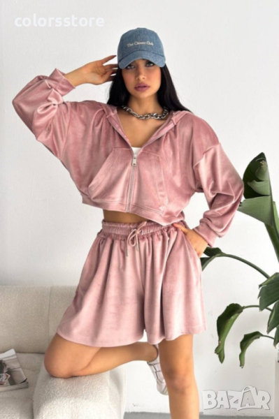 ДАМСКИ КЪС ПЛЮШЕН КОМПЛЕКТ PIN, снимка 1