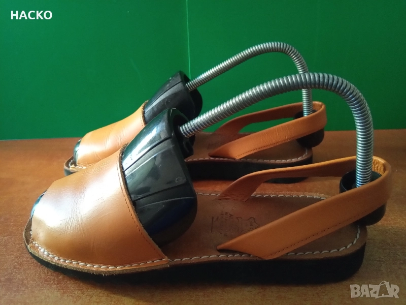 Кожени Сандали 100% Естествена Кожа НОМЕР 39, снимка 1