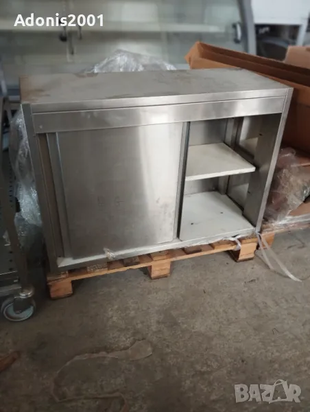 Шкаф за стена от неръждавейка, снимка 1