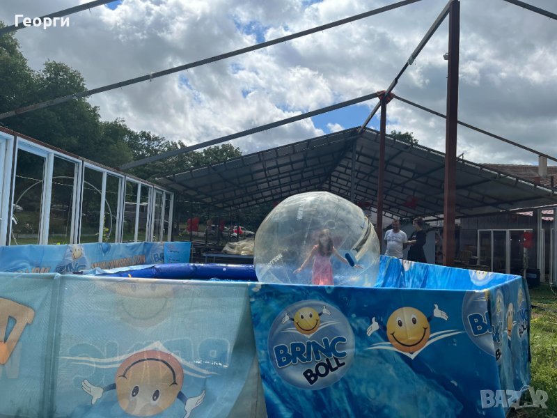 Продавам всичко за атракцион - топки за ходене по вода, снимка 1