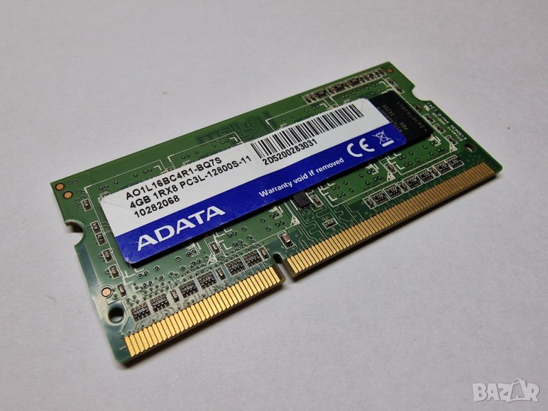 4GB DDR3L 1600Mhz A-Data Ram Рам Памет за лаптоп с гаранция!, снимка 1