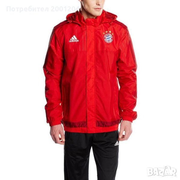 Оригинална ветровка на Bayern Munchen - Adidas , снимка 1