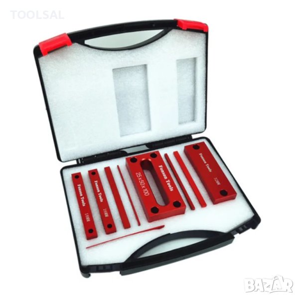 Алуминиеви пласти за измервания и маркирания 9бр., снимка 1