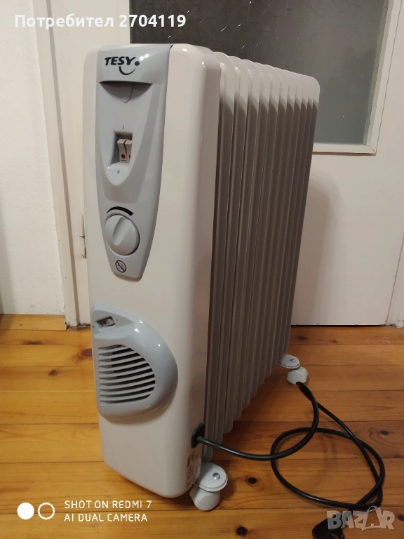 Маслен радиатор TESY, снимка 1