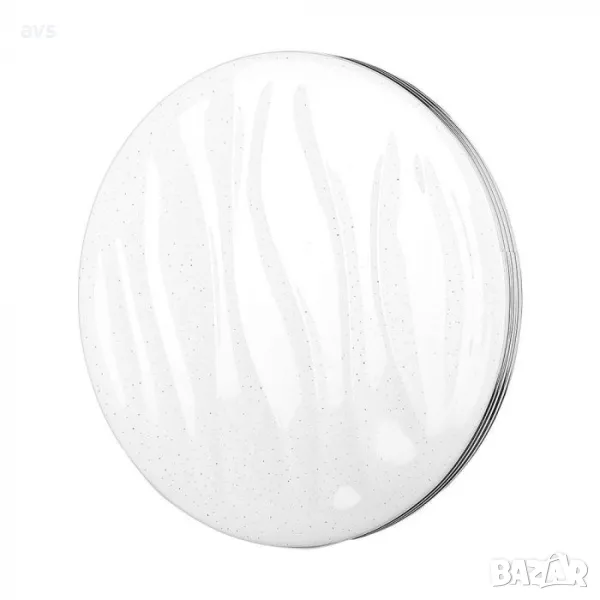 LED плафон кръгъл/блестящ 40/20W 3в1 с дистанционно управление VT-8403 V-TAC бял, снимка 1