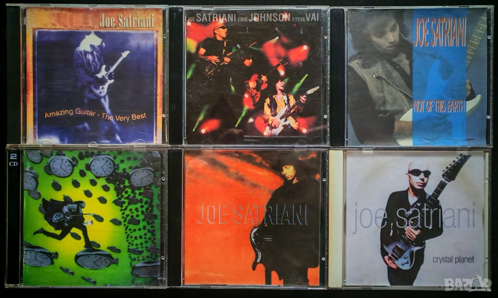 Joe Satriani CD дискове - неофициални матрични, снимка 1