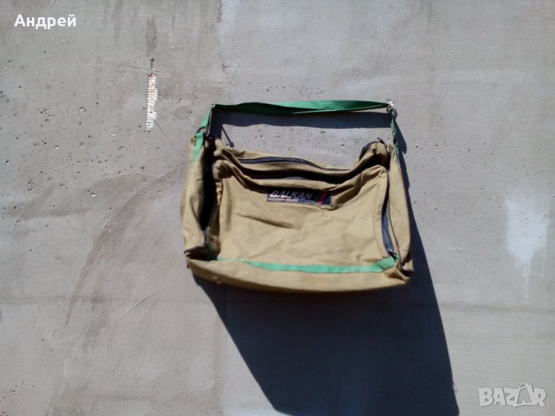 Стара чанта,сак БГА БАЛКАН,BALKAN, снимка 1