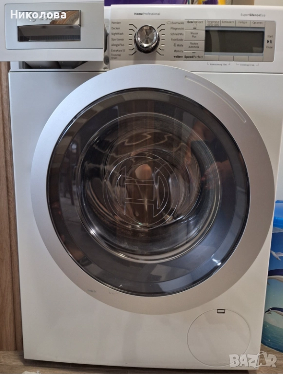 Bosch пералня A+++ 8кг Super Silence Eco, снимка 1