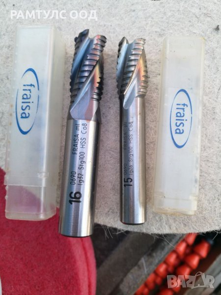 Царевична фреза FRAISA HSS CO-8 ф,15 и ф,16, снимка 1