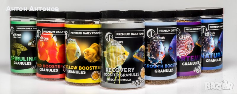 Гранули и кайма за декоративни рибки, снимка 1