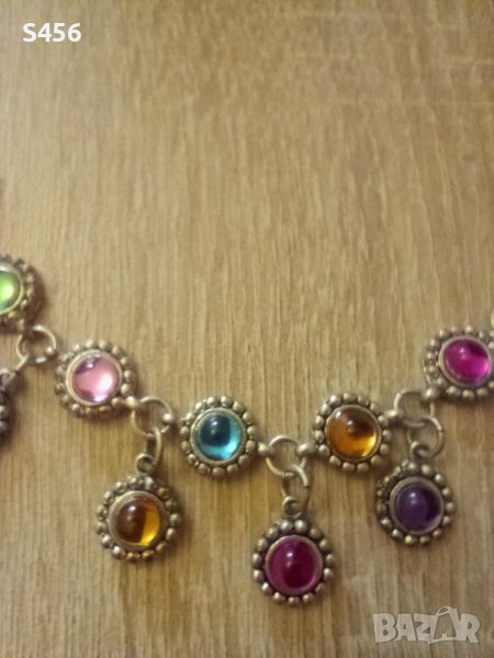 Дизайнерско колие,уникат, с печат, снимка 1