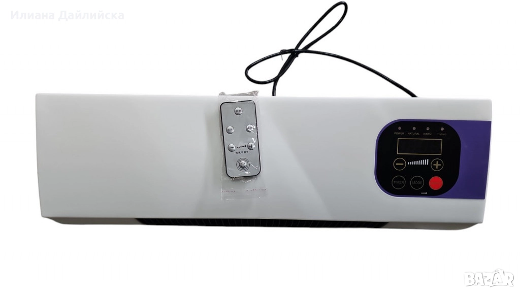 ПОСЛЕДНИ БРОЙКИ!!! Модерна печка за стенен монтаж, за студено и топло,LED дисплей., снимка 1