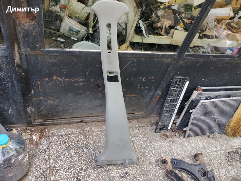 Интериорна Пластмаса Средна Колонка Лява За Рено Клио 2 2003г / Renault Clio 2 2003y, снимка 1