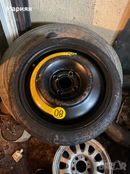 патерица 4х100 резервна гума, снимка 1